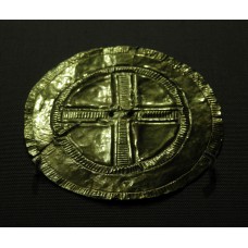 Sun disc, solar disc, gold sheet, solar cross